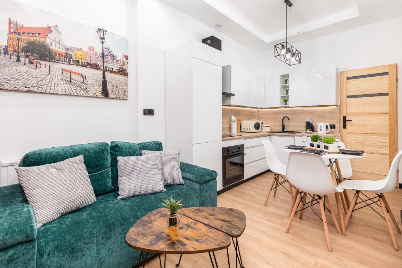 Bm Apartamenty Waly Chrobrego Radogoska Parking Free Szczecin Buitenkant foto