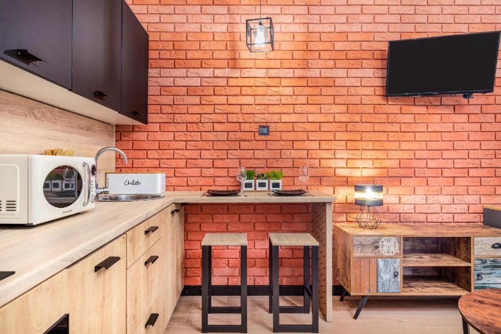 Bm Apartamenty Waly Chrobrego Radogoska Parking Free Szczecin Buitenkant foto